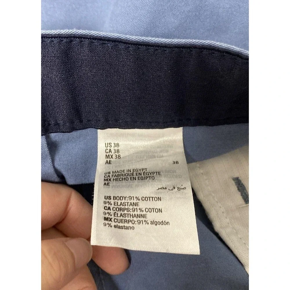 Club Room Mens Blue Chino Shorts NWT SZ 38 W